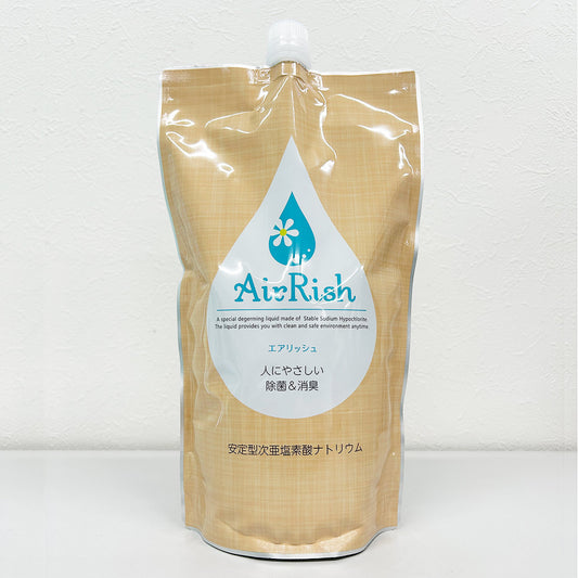 エアリッシュ1Lパウチ 100ppm