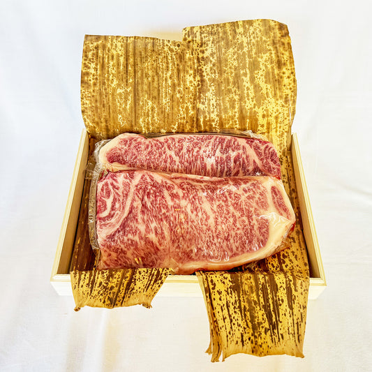 黒毛和牛A5サーロインステーキ贈答用セット(約450g~500g)