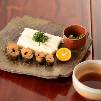 子持ち鮎煮びたし