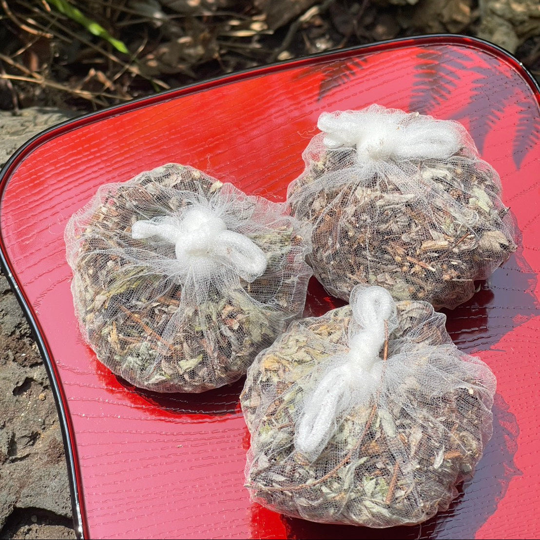 乾燥よもぎ３個セット（よもぎ茶・よもぎ風呂用）