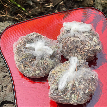 乾燥よもぎ３個セット（よもぎ茶・よもぎ風呂用）