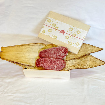 贈答黒毛和牛A5赤身ステーキ