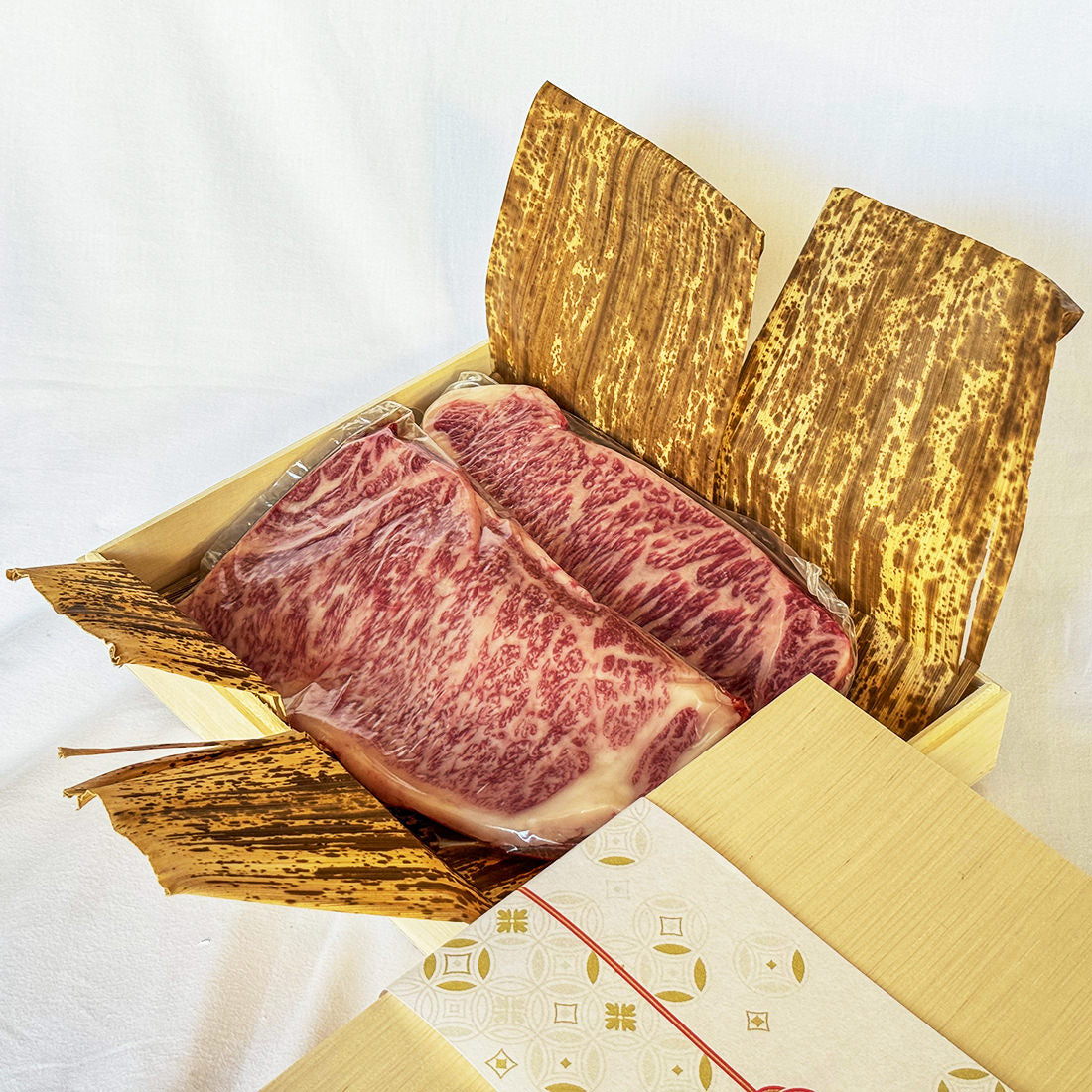 黒毛和牛A5サーロインステーキ贈答用セット（約450ｇ～500ｇ）